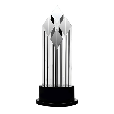 Personalized Crystal President Diamond Award