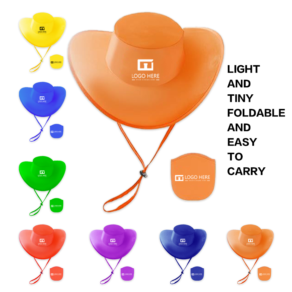 Custom foldable cowboy hats With Logo Group