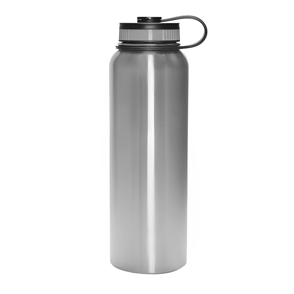 Large Capacity Water Bottles Sliver