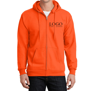 Customized Port & Company Essential Fleece Full-Zip Sweatshirt   
