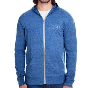 Marketing Threadfast Apparel Unisex Hoodie Triblend Full-Zip Light Sweatshirt