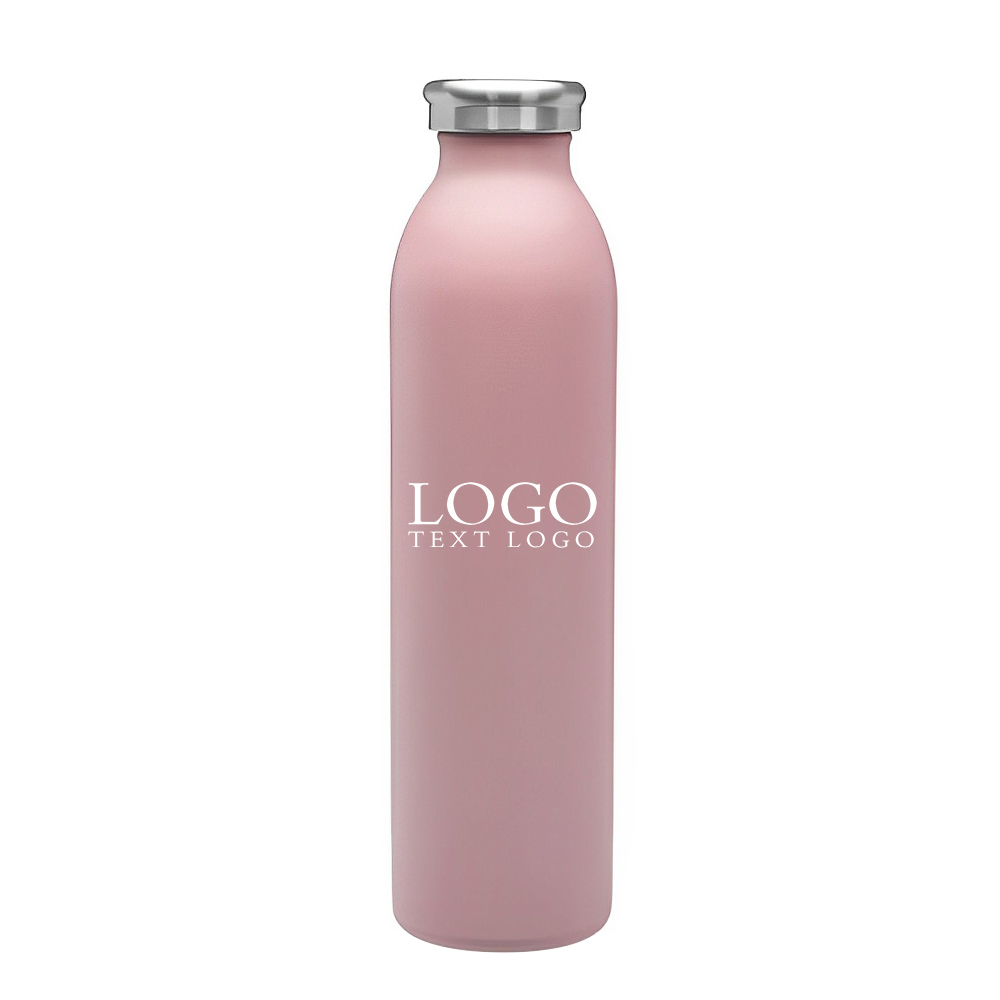 Wine Bottles Pink Logo