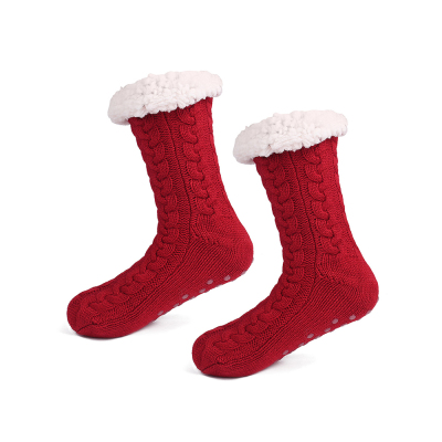 Personalized Fuzzy Slipper Socks