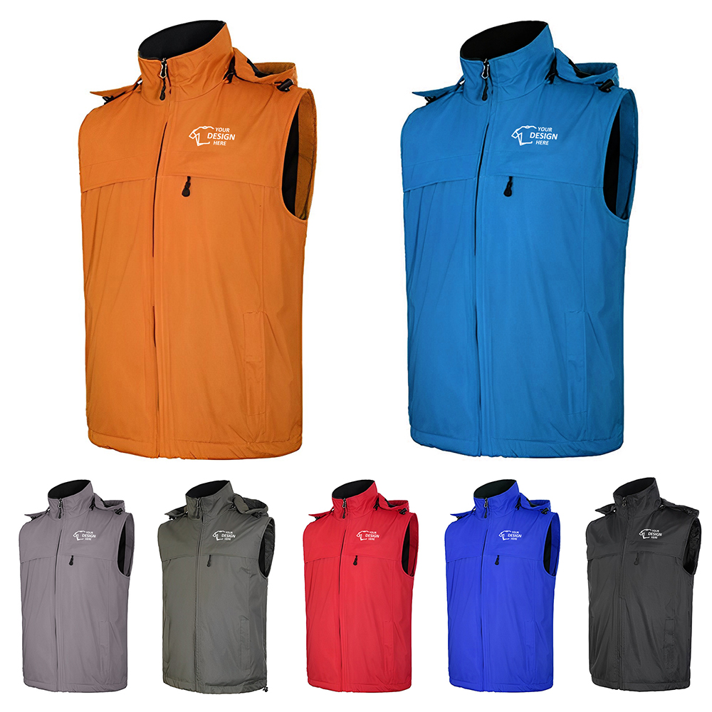 Autumn Winter Outdoor Vest Group With Logo