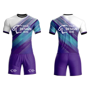 Custom Football Jersey and Shorts