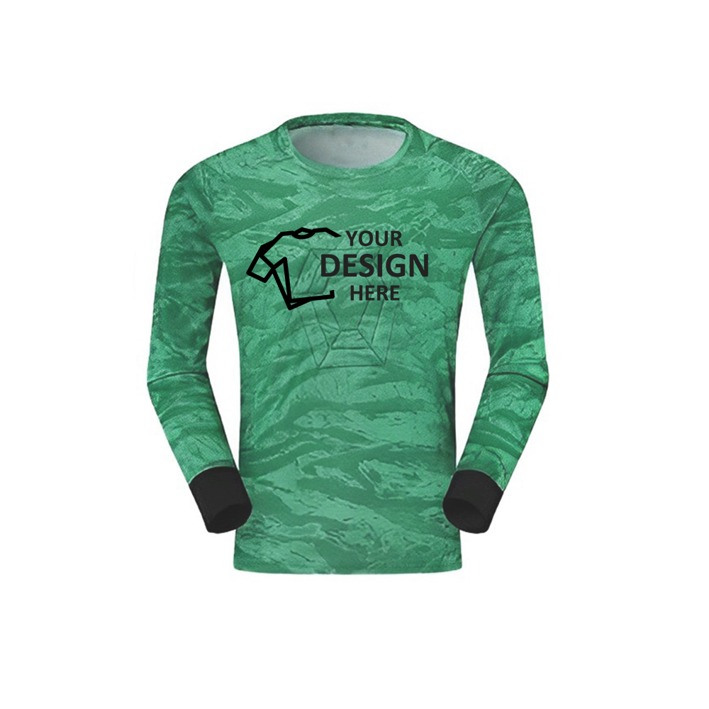 Full Sublimation Football Jersey Green With Logo