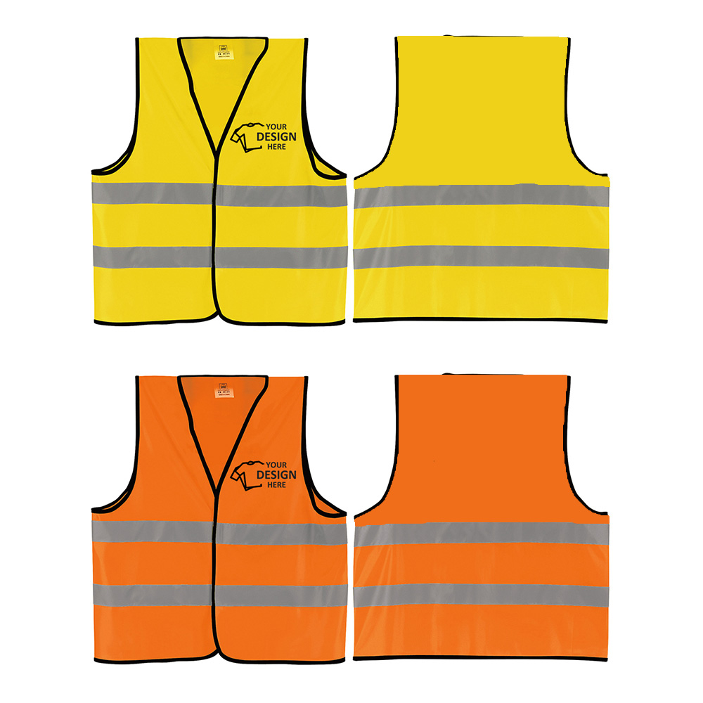 Reflective Safety Vest Group With Logo
