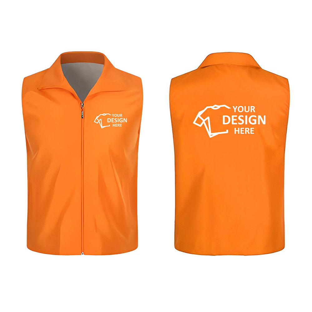 Volunteer Clothes Orange With Logo