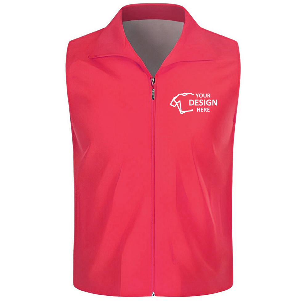 Volunteer Clothes Pink Front With Logo