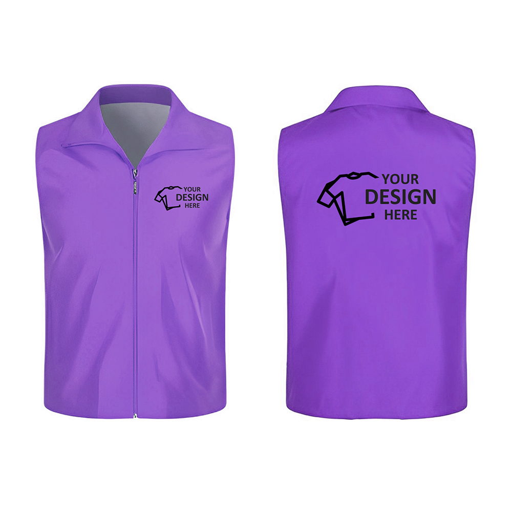 Volunteer Clothes Purple With Logo