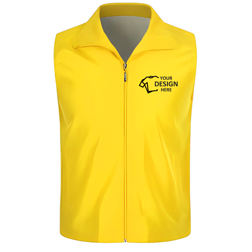 Volunteer Clothes Yellow Front With Logo