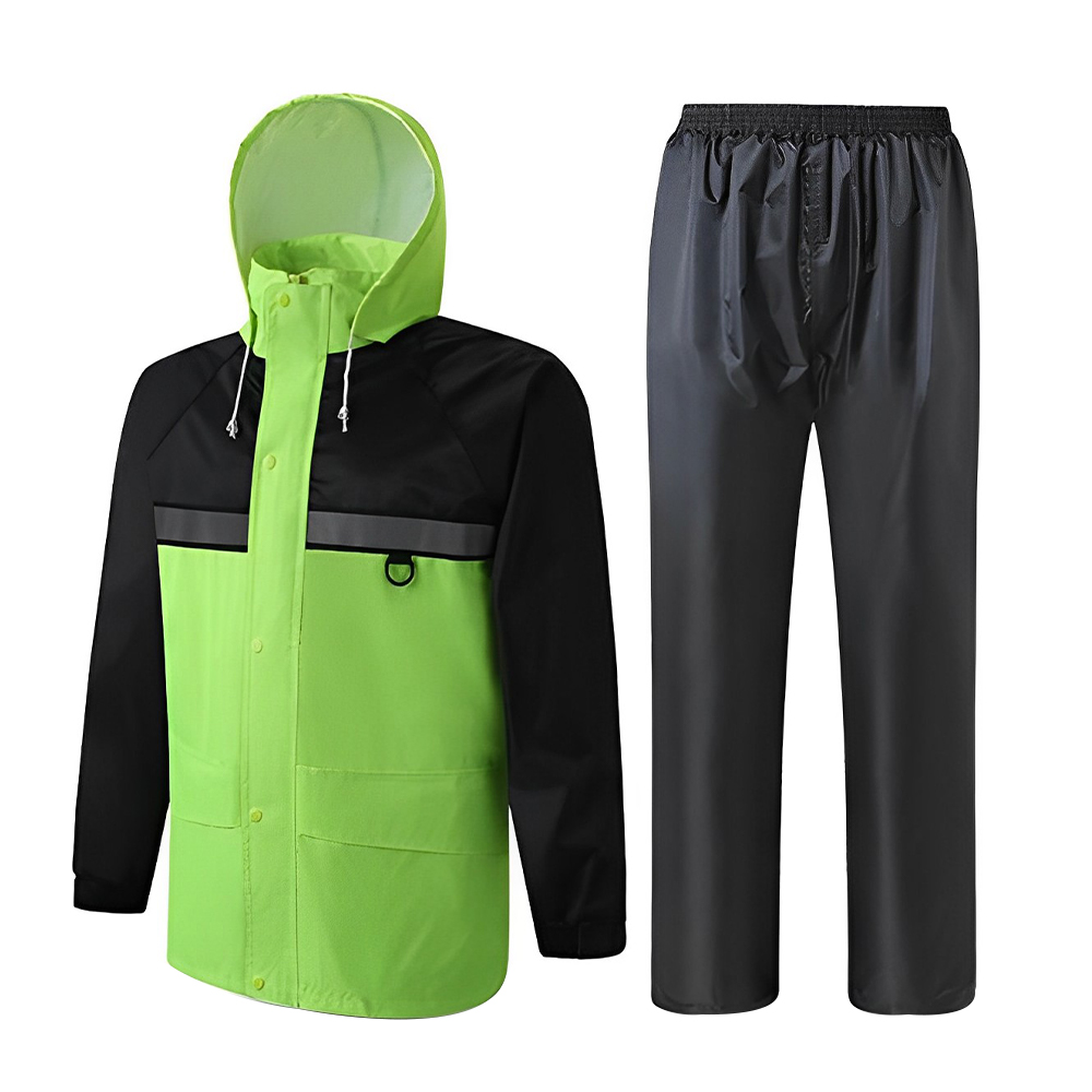 Fluorescent Green- Black