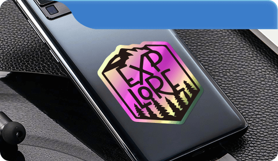 custom holographic stickers for brand protection