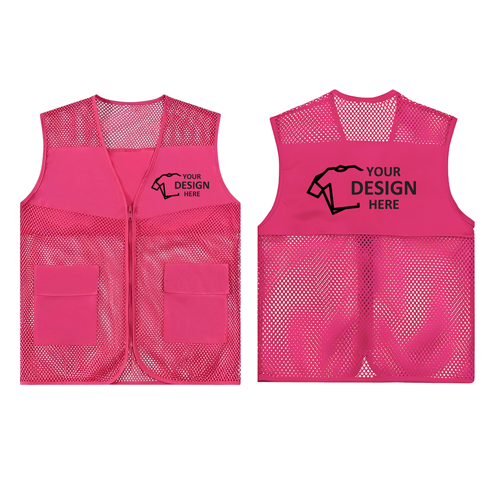upermarket Team Volunteer Uniform Pink With Logo