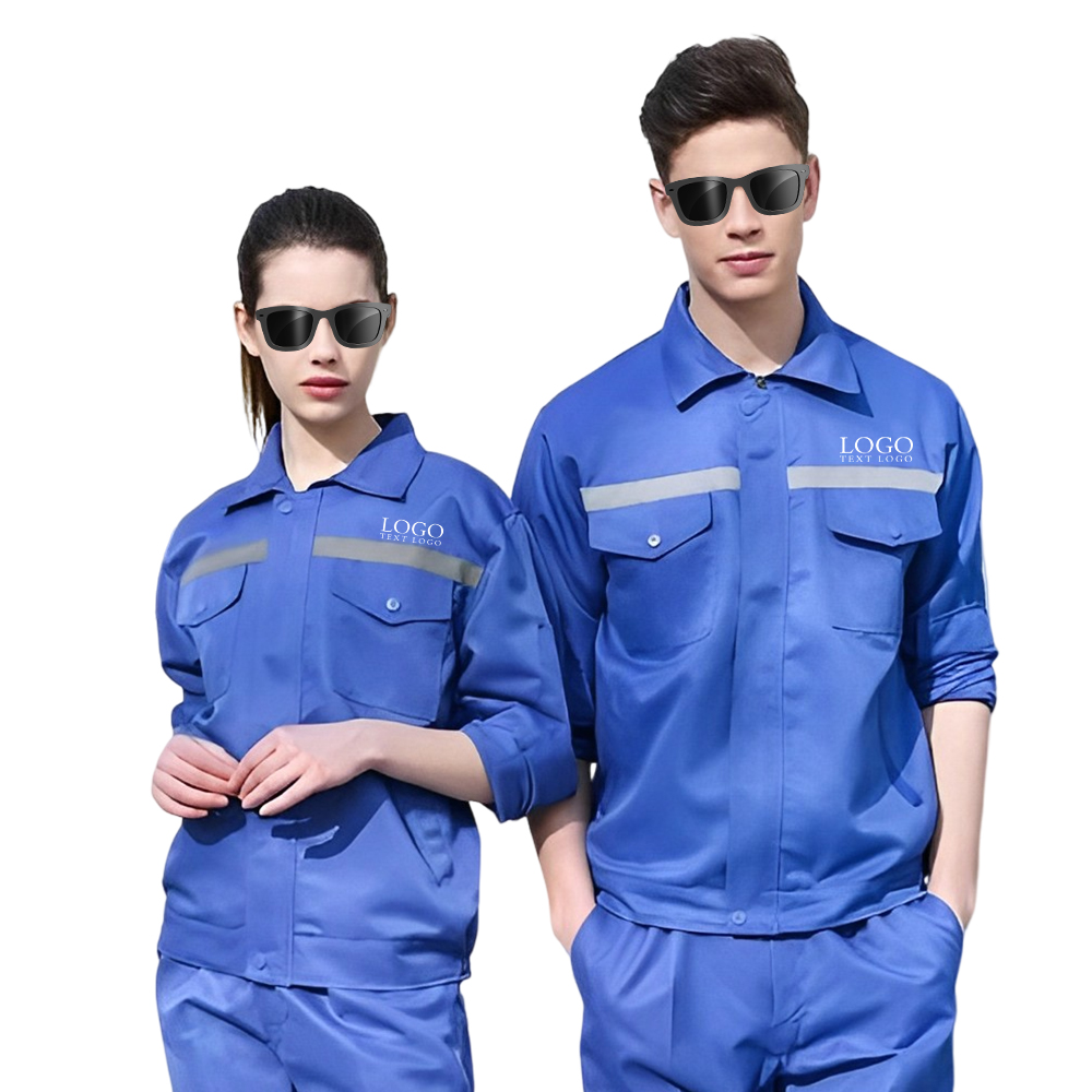 workwear Uniform Blue With Logo