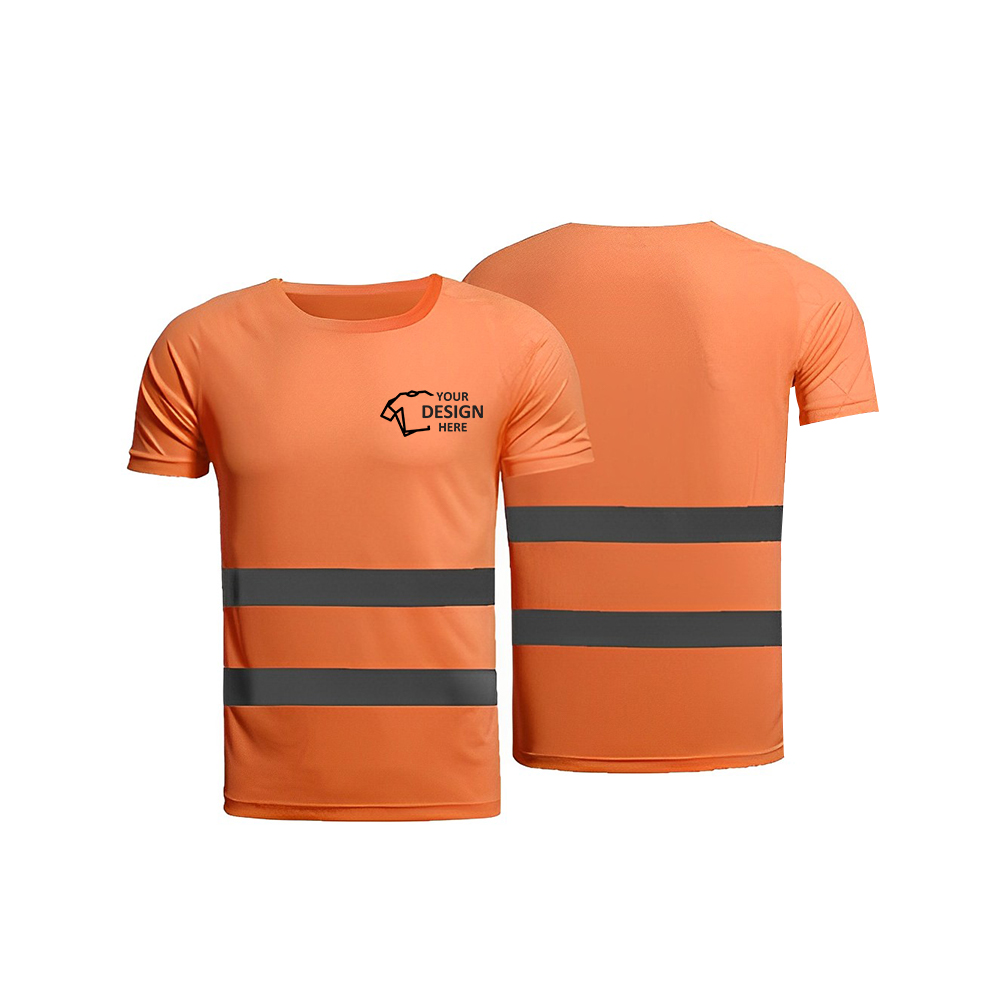 Hi Vis T Shirt Orange Logo