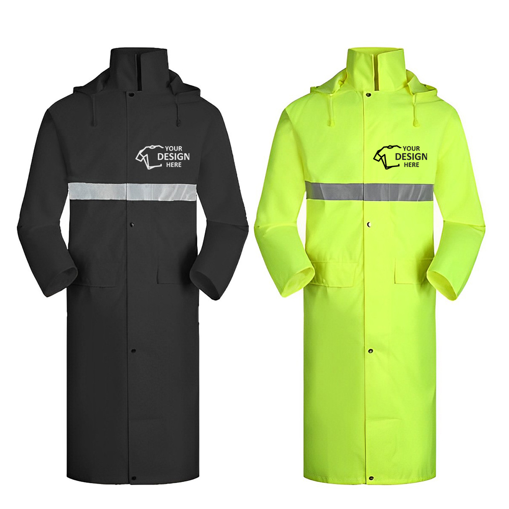 Raincoat Waterproof Men'S Long Rain Jacket Group