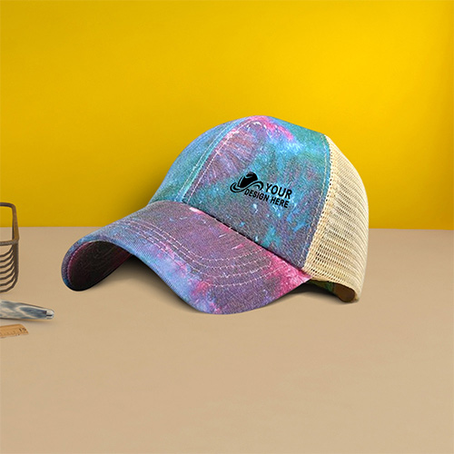 Custom Tie-Dye Ponytail Baseball Cap