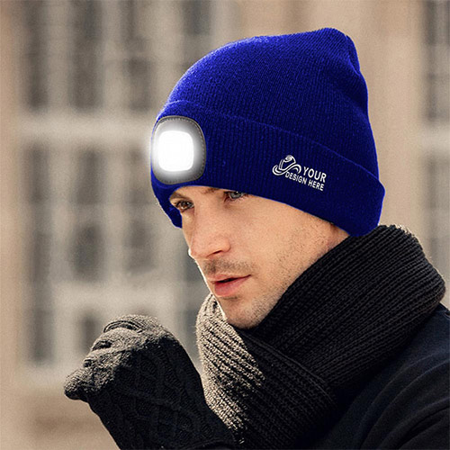 Custom LED Beanie Hat