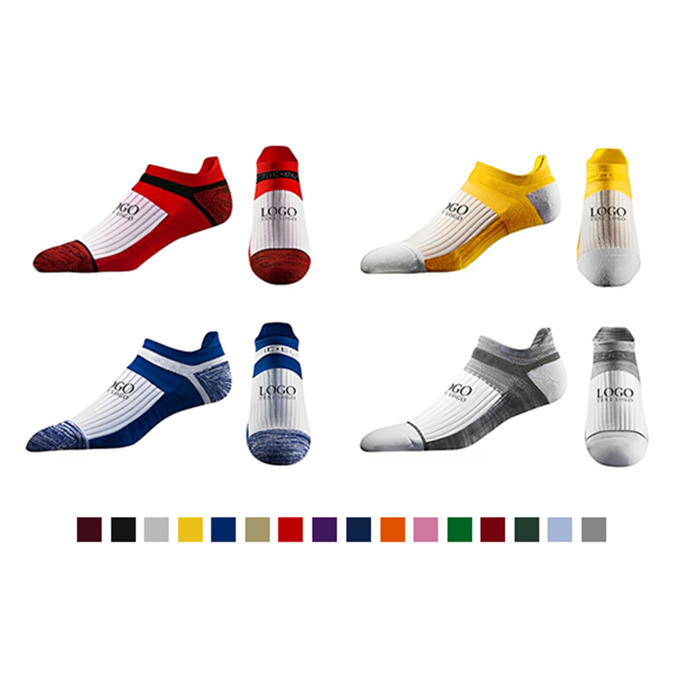 Premium Printed Low Combed Cotton No Show Socks Group With Logo 1000