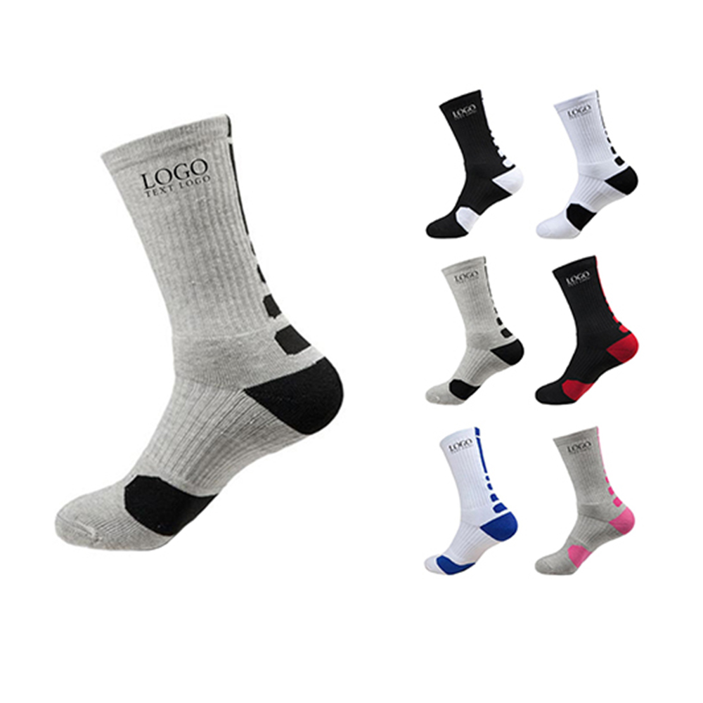Premium Sport Breathable Sock group With Logo 1000