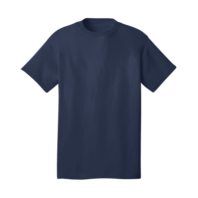 Port Company Cotton Short Sleeve T-Shirt With Custom Logo