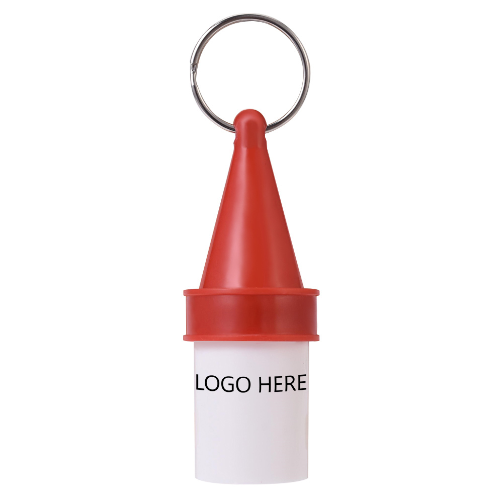 Promotional Floating Keychain Red Logo