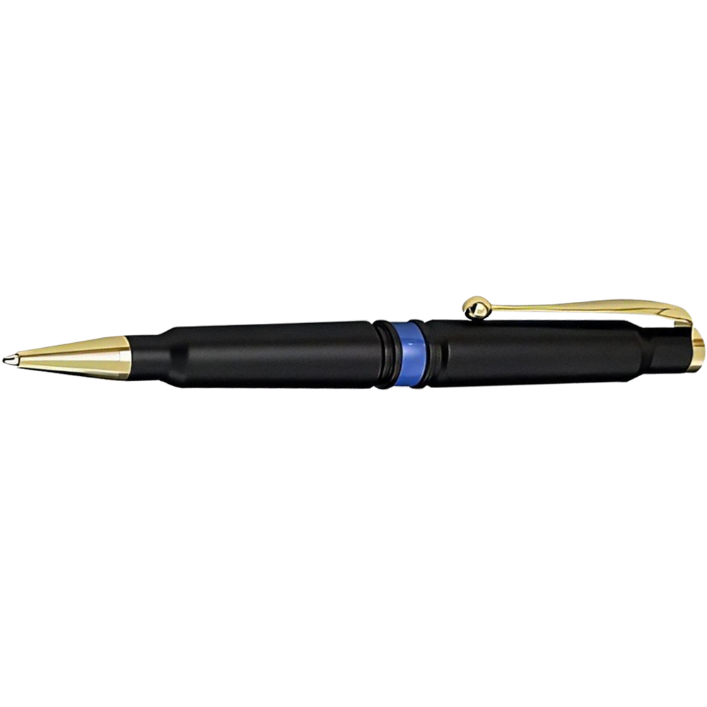 Baked Lacquer Abrasion Resistant Brass Frosted Twist Pen