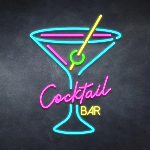 Insegna Al Neon LED "APEROL SPRITZ" - Rossa, 42x20 Cm, Per Decorazione Parete, Bar, Casa, Feste
