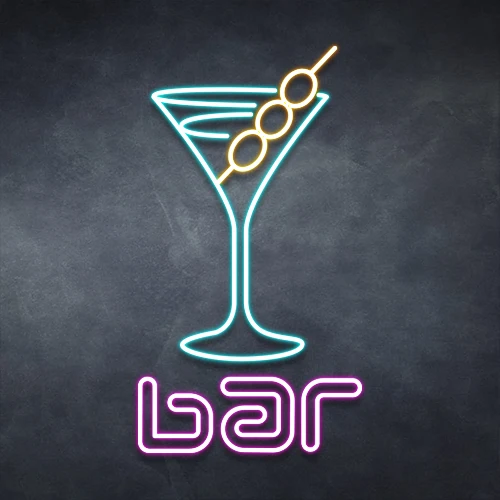 Insegna Personalizzata Per Gin Bar, Rosa Neon Cocktail A4 Neon Bar Segno - Foto 3