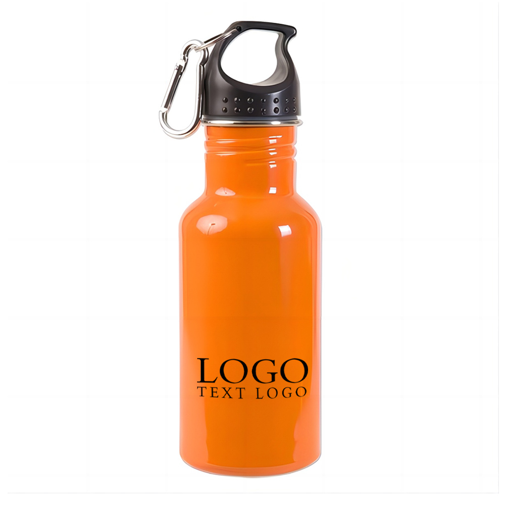 17oz Stainless Steel Adventure Bottle Orange With Logo