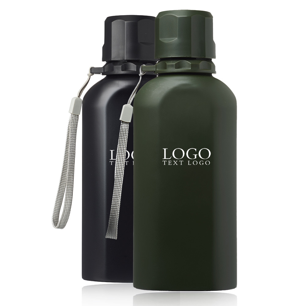 23 oz Cadet Stainless Steel Water Bottles Group With Logo