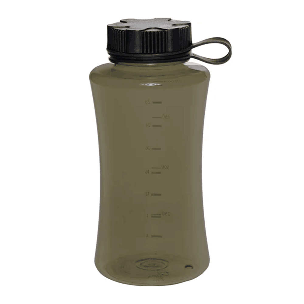 34 oz Plastic Sports Bottles Charcoa Blank