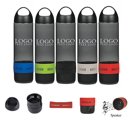 Promo 16 Oz Tritan Rumble Water Bottle With Speaker