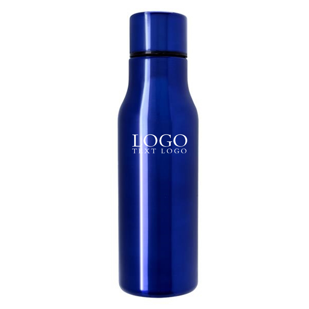 24 Oz Unity Stainless Steel Bottle Blue with Logo