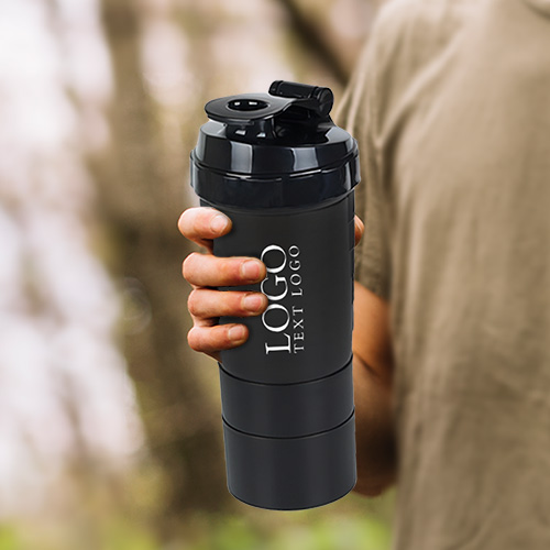 Promo 17oz Cup 3-Layer Twist Off Sports Water Bottle