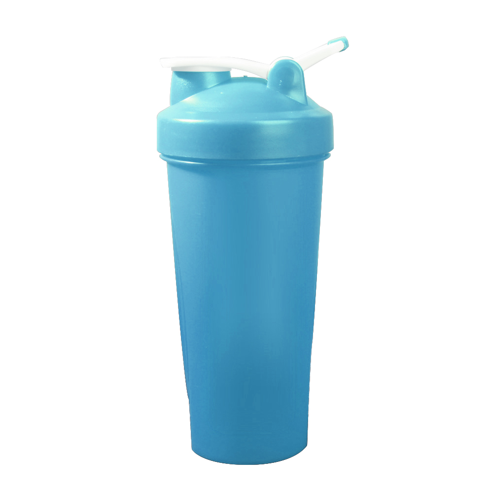 Blue Promo Protein Shake Blend Bottle