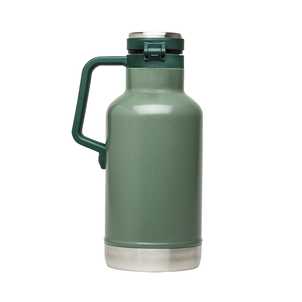 Green Promo Vacuum Insulated Wide Mouth Bottle