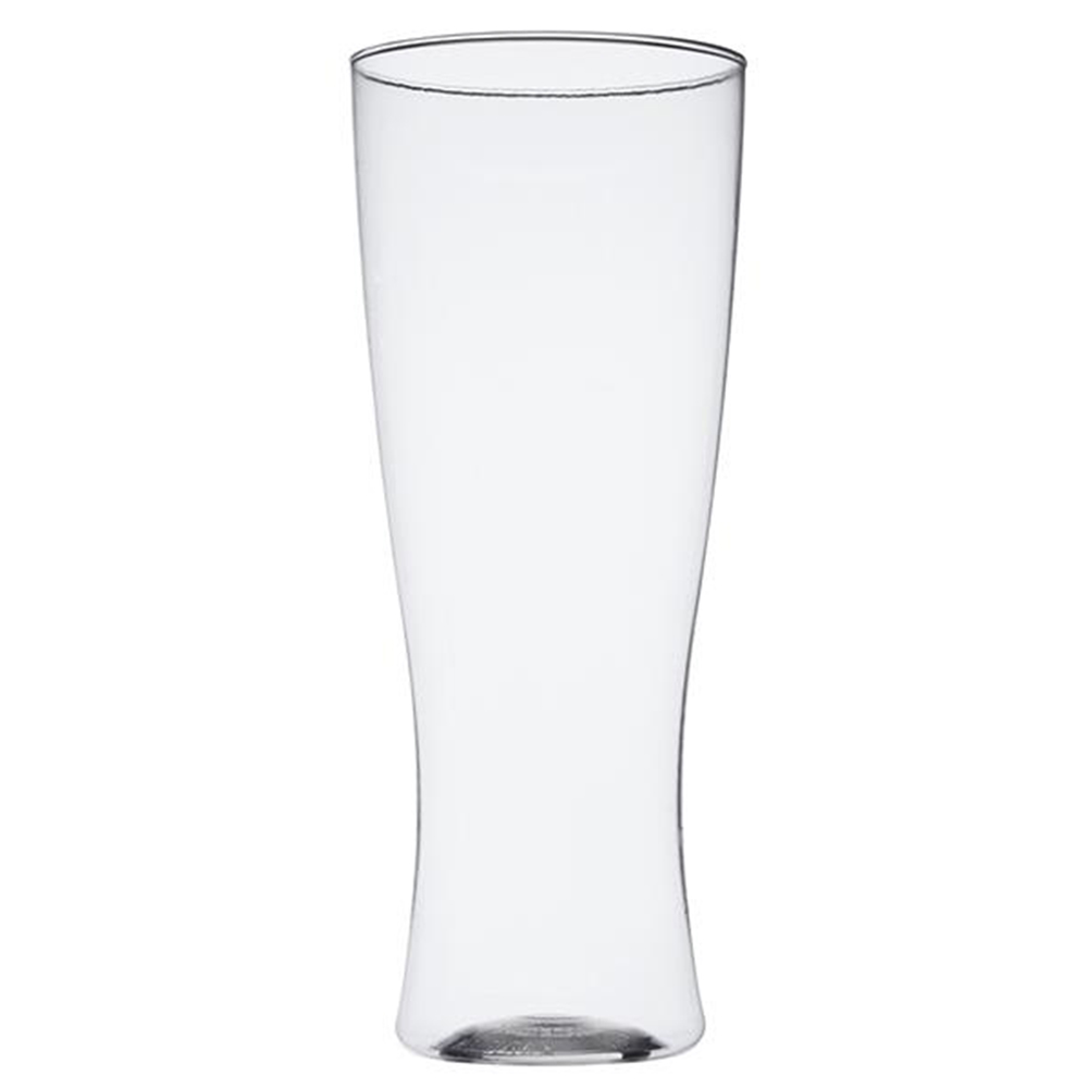 Promo 12 oz Reserv Plastic Pilsner Glass Clear Blank