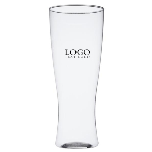 Promo 12 oz Reserv Plastic Pilsner Glass