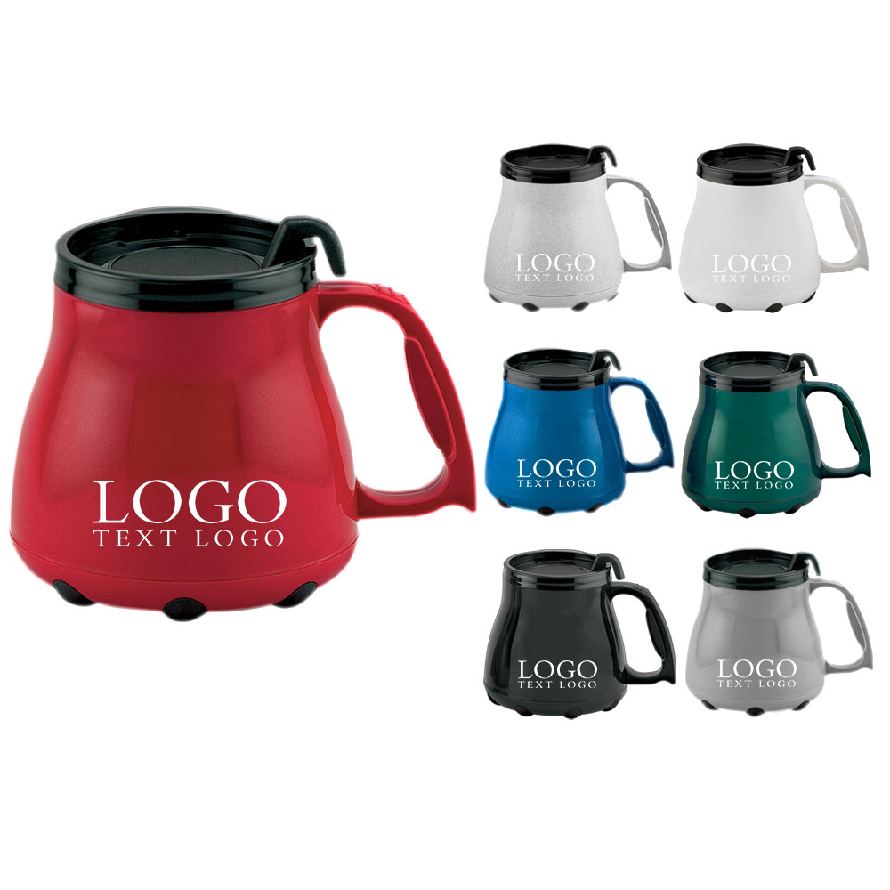 Promotional 16 Oz Low Rider Desk Mug Group With Logo