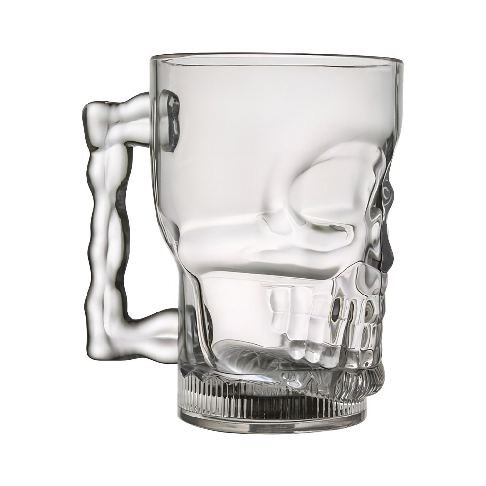 14 oz Light Up Skull Halloween Party Acrylic Mug Blank