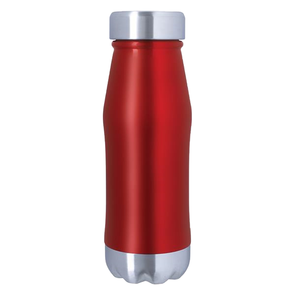 16 Oz Cassel Stainless Steel Bottle Red