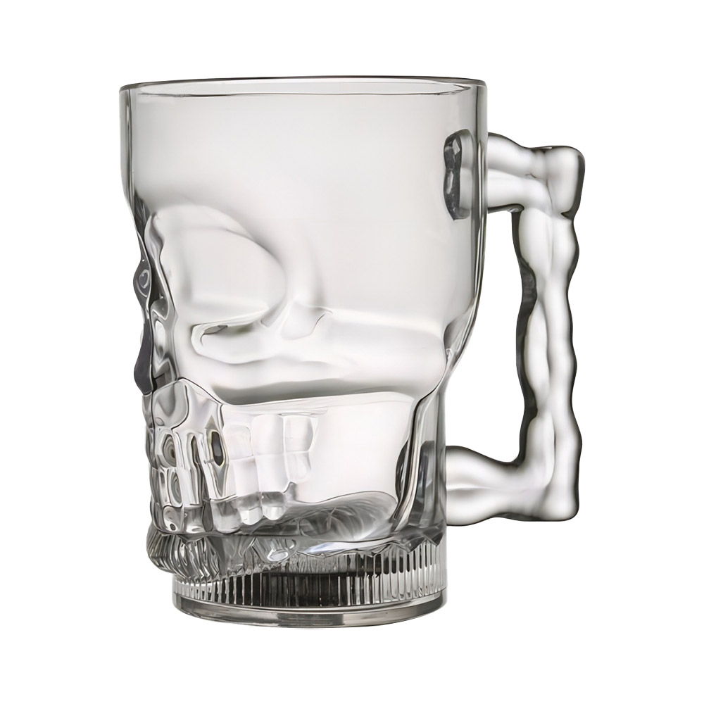 20 oz Flashing LED Big Skull Acrylic Mug Blank