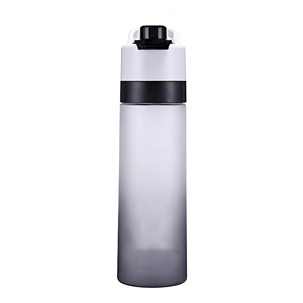 22 Oz Gradient Spray Frosted Bottle Black