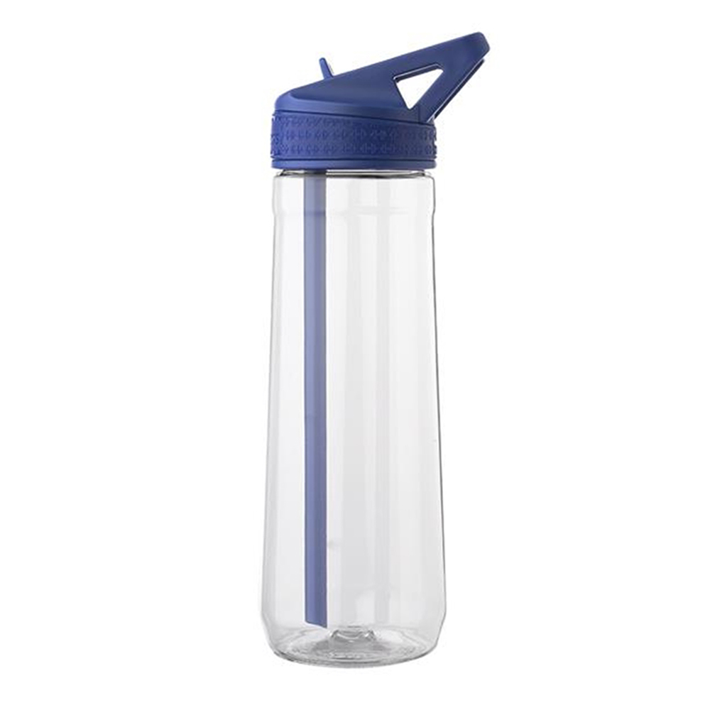 30 Oz Fitness Plastic Water Bottle Blue
