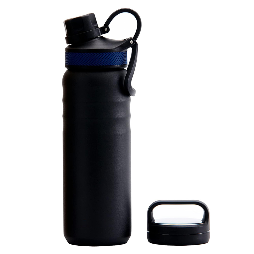 Black Promo 24 oz Stainless Steel Water Bottle