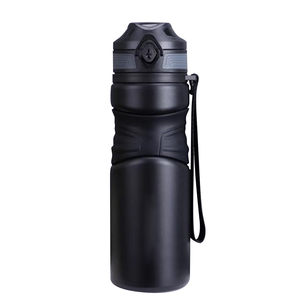 Black Promo Bullet Cap Direct Drinking Stainless Steel Water Bottle