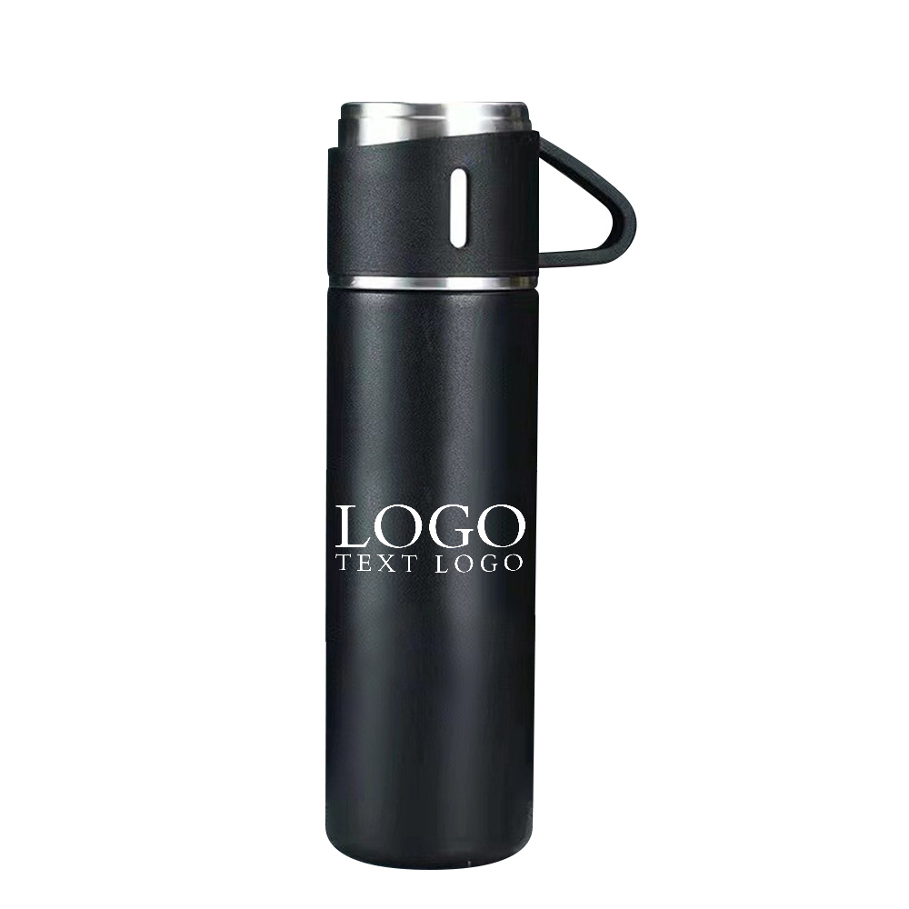 Black Promo Thermo Cup Gift With Logo
