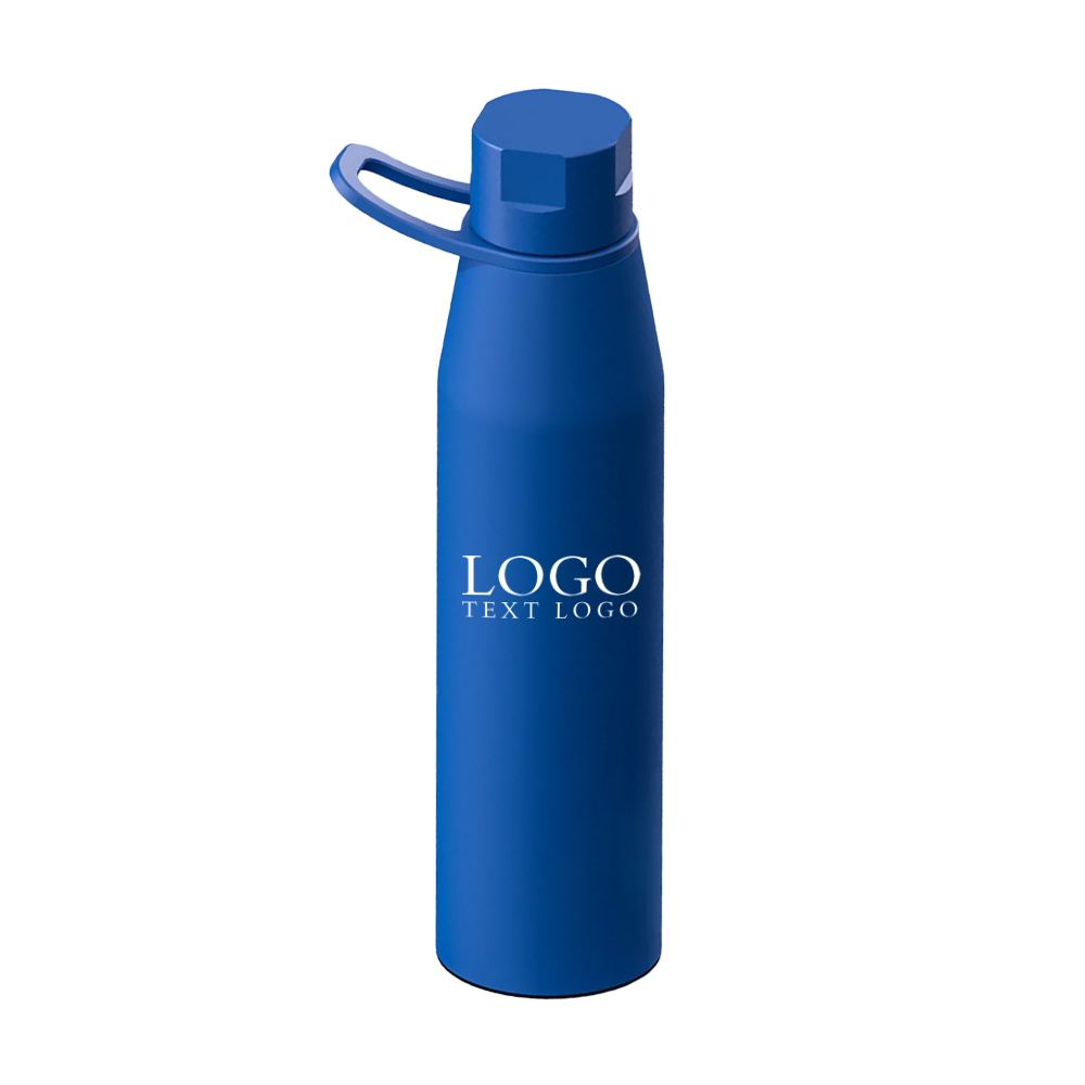 Blue Promo 19 oz Stainless Steel Water Bottle With Logo